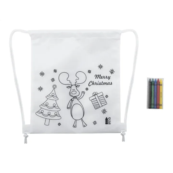 Colouring Christmas drawstring bag - AP800035 (ANDA#01)
